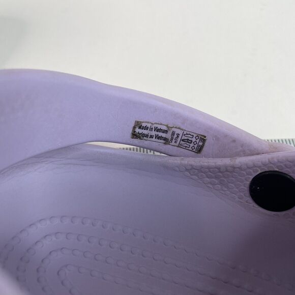 Crocs Womens Clogs Size 9, Light Purple/Lavender, Classic Slip On, Mens 7 - Picture 10 of 10